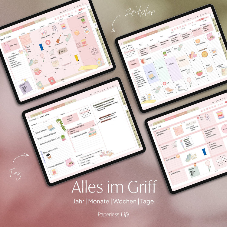 Digitaler Planer 2026 | Der Gamechanger