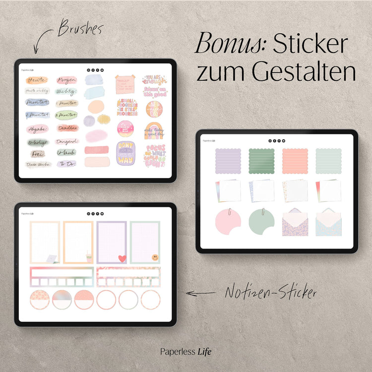 Digitales Notizbuch - 15 Reiter | Passend zum Gamechanger 2026