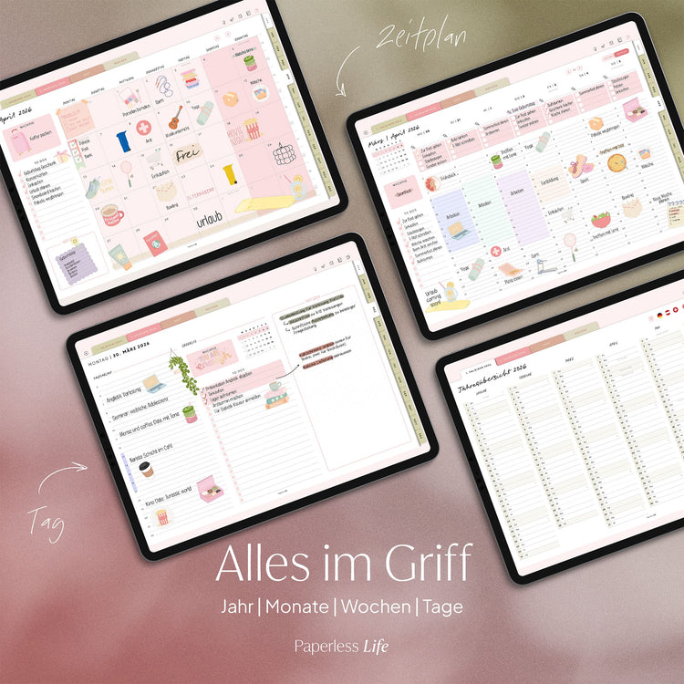 Digitales Starter-Bundle 2026 | Minimalist