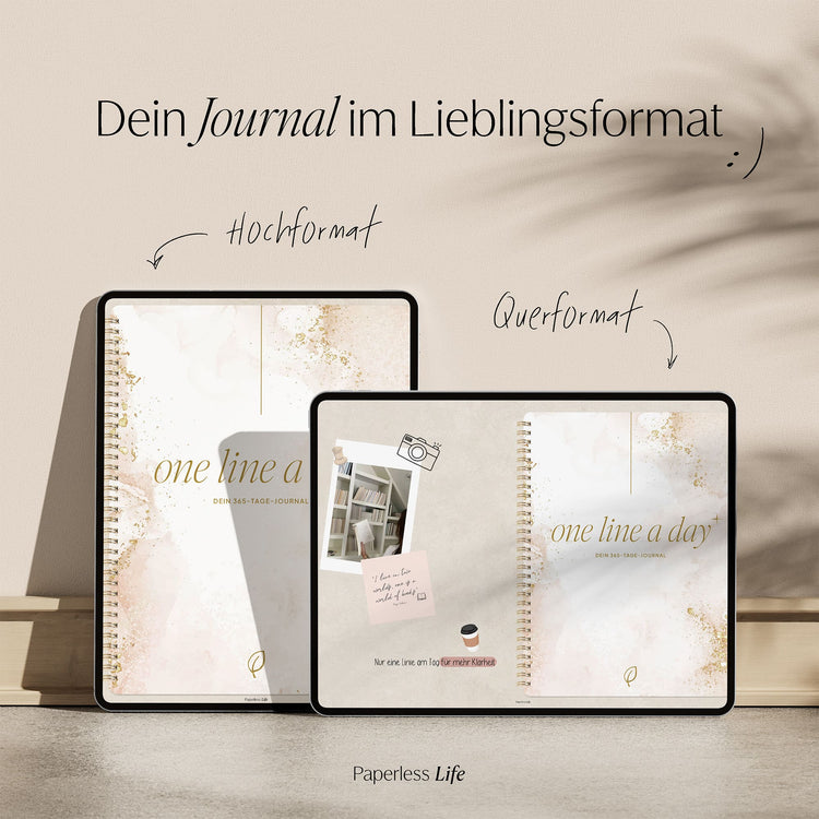 One Line a Day | 1‑Jahres‑Tagebuch