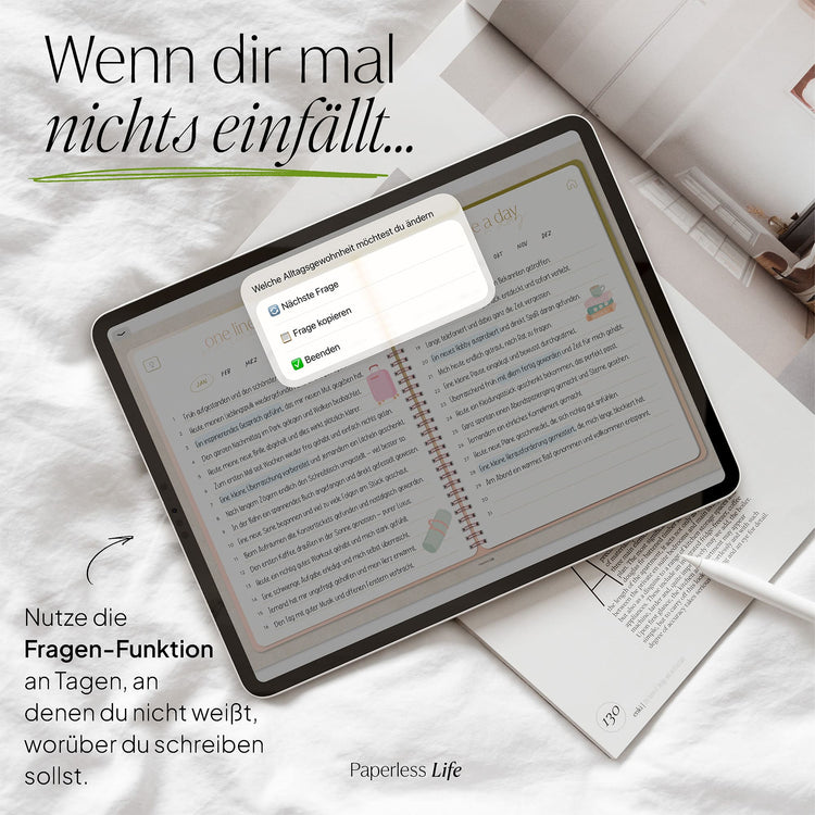 One Line a Day | 1‑Jahres‑Tagebuch