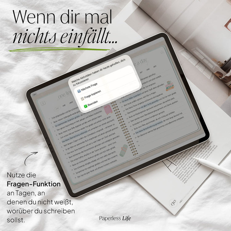 One Line a Day | 1‑Jahres‑Tagebuch