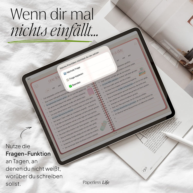 One Line a Day | 1‑Jahres‑Tagebuch