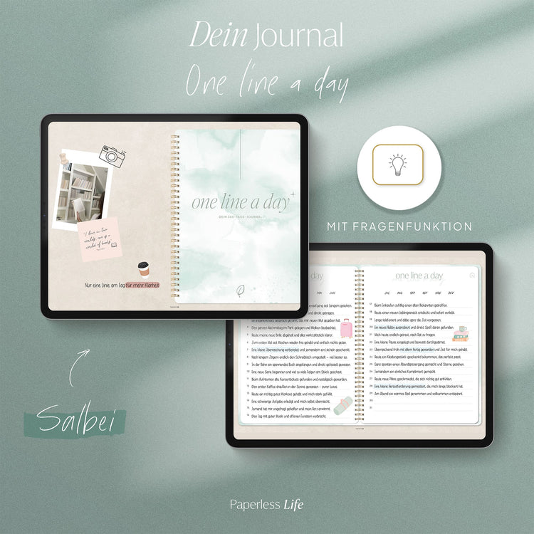 One Line a Day | 1‑Jahres‑Tagebuch