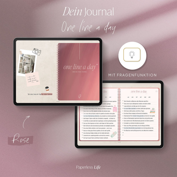 One Line a Day | 1‑Jahres‑Tagebuch