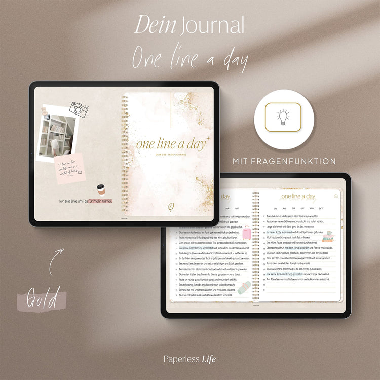 One Line a Day | 1‑Jahres‑Tagebuch