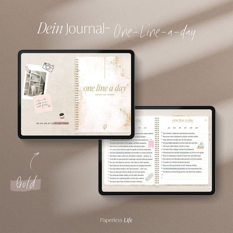 One Line a Day | 1‑Jahres‑Tagebuch