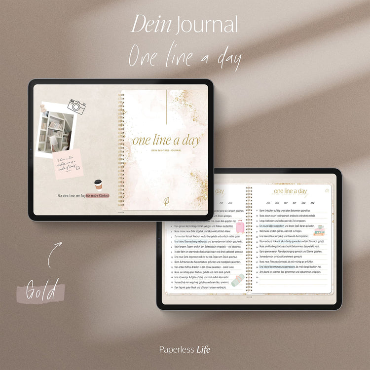 One Line a Day | 1‑Jahres‑Tagebuch