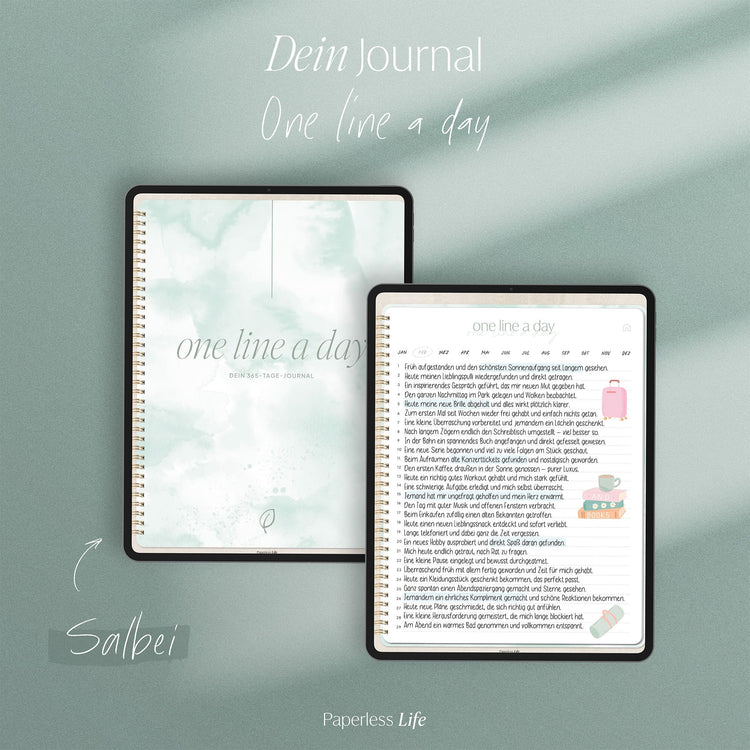One Line a Day | 1‑Jahres‑Tagebuch