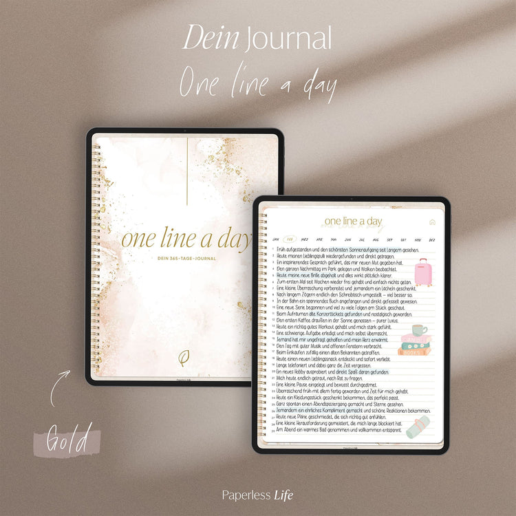 One Line a Day | 1‑Jahres‑Tagebuch
