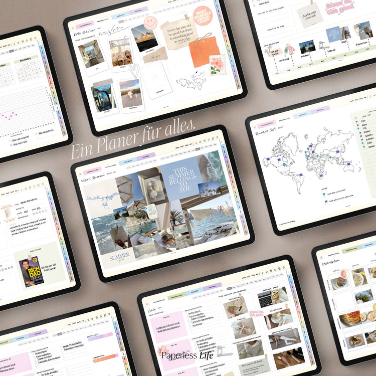 18-Month Digital Planner July 2025 - December 2026 | The Game Changer