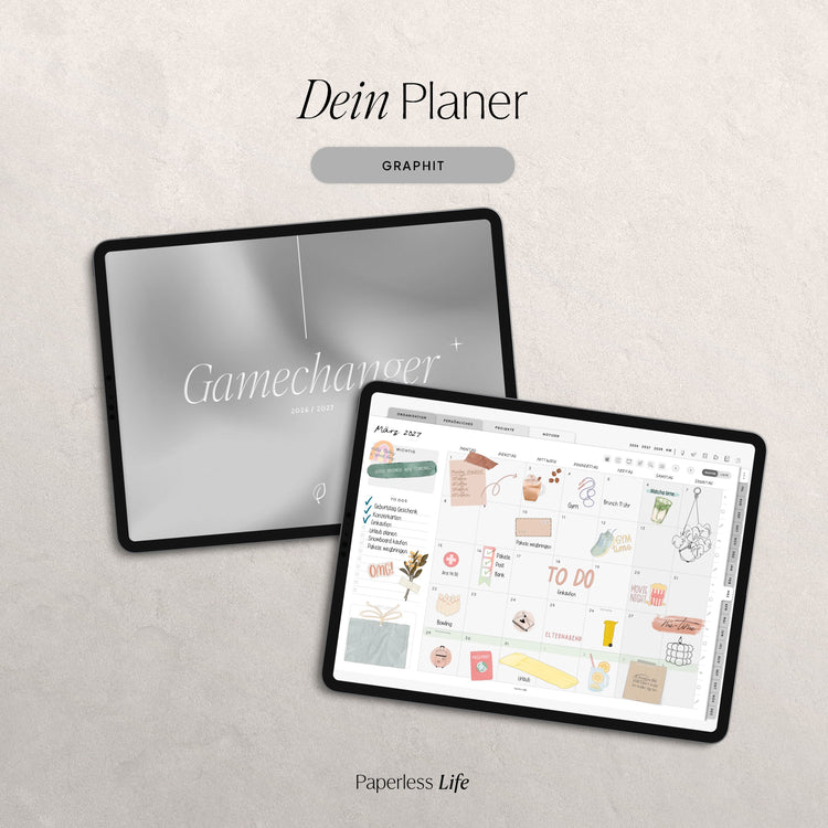 18-Month Digital Planner July 2025 - December 2026 | The Game Changer