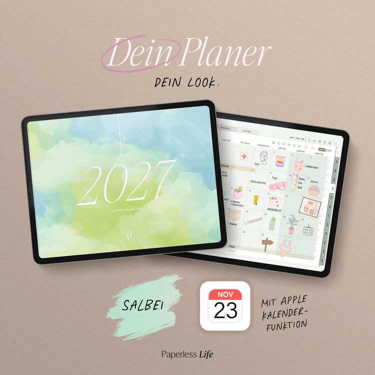 Digitaler Planer 2027 | Der Gamechanger