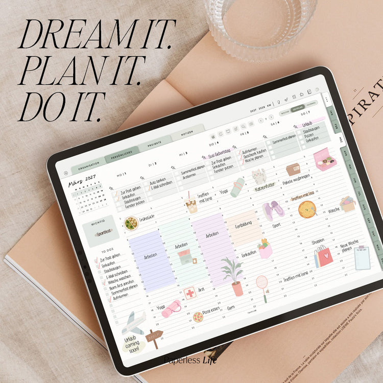 Digitaler Planer 2027 | Der Gamechanger
