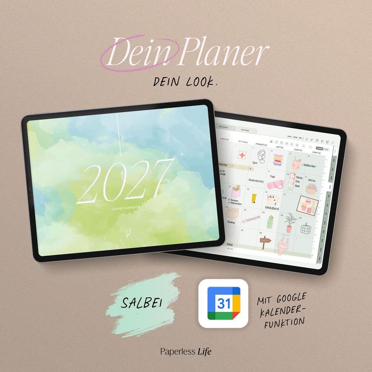 Digitaler Planer 2027 | Der Gamechanger