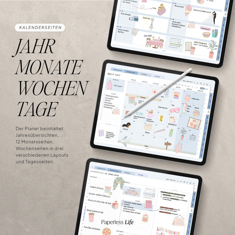 Digitaler Planer 2027 | Der Gamechanger