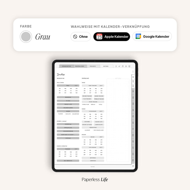 Digitaler Planer 2027 | Der Gamechanger