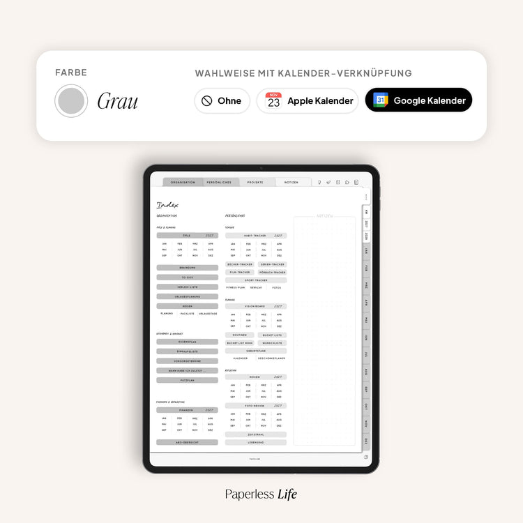 Digitaler Planer 2027 | Der Gamechanger