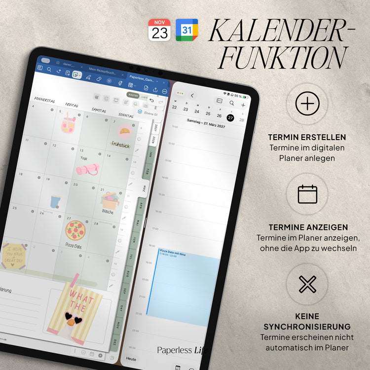 Digitaler Planer 2027 | Der Gamechanger