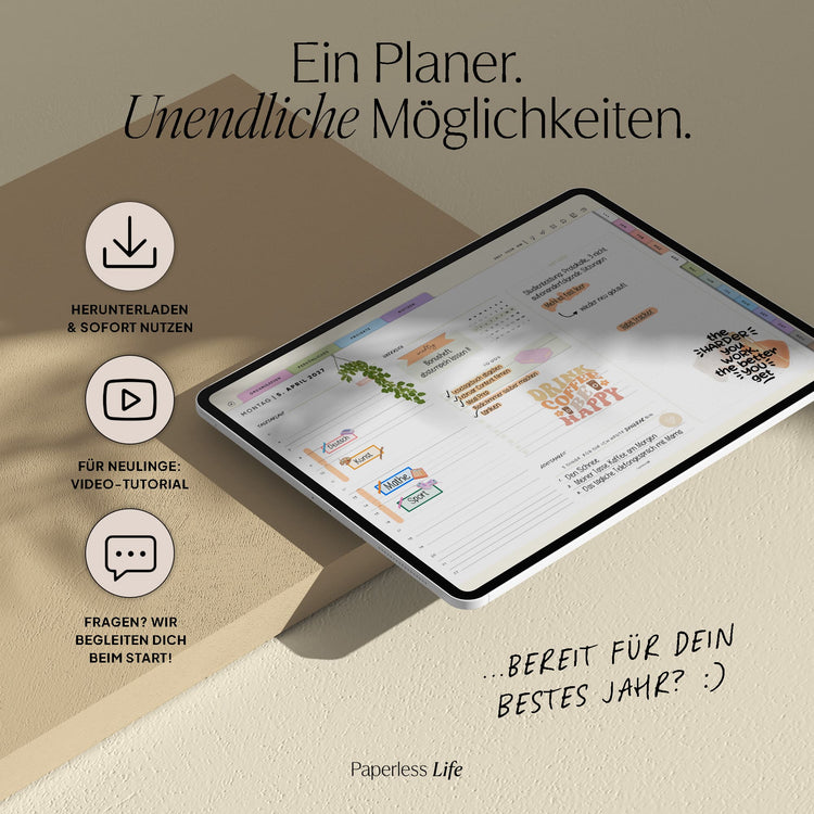 Digitaler Planer 2027 | Der Gamechanger