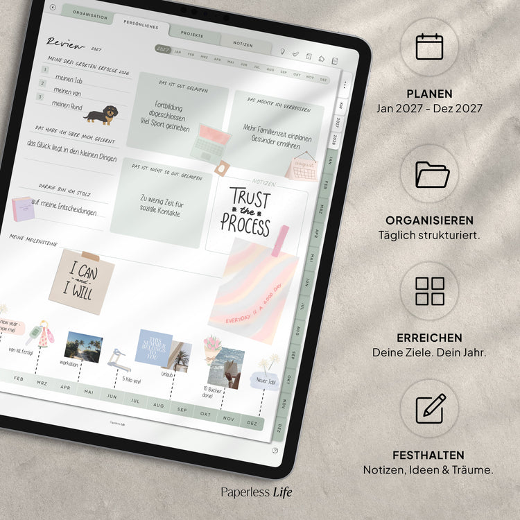 Digitaler Planer 2027 | Der Gamechanger