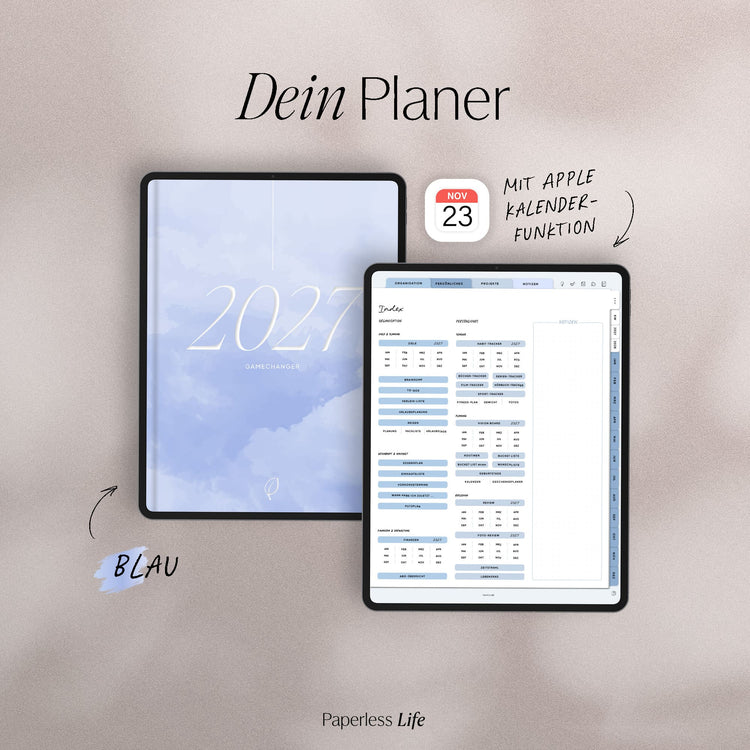 Digitaler Planer 2027 | Der Gamechanger