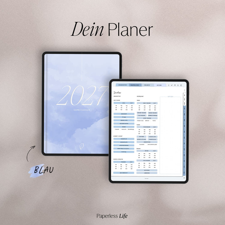 Digitaler Planer 2027 | Der Gamechanger
