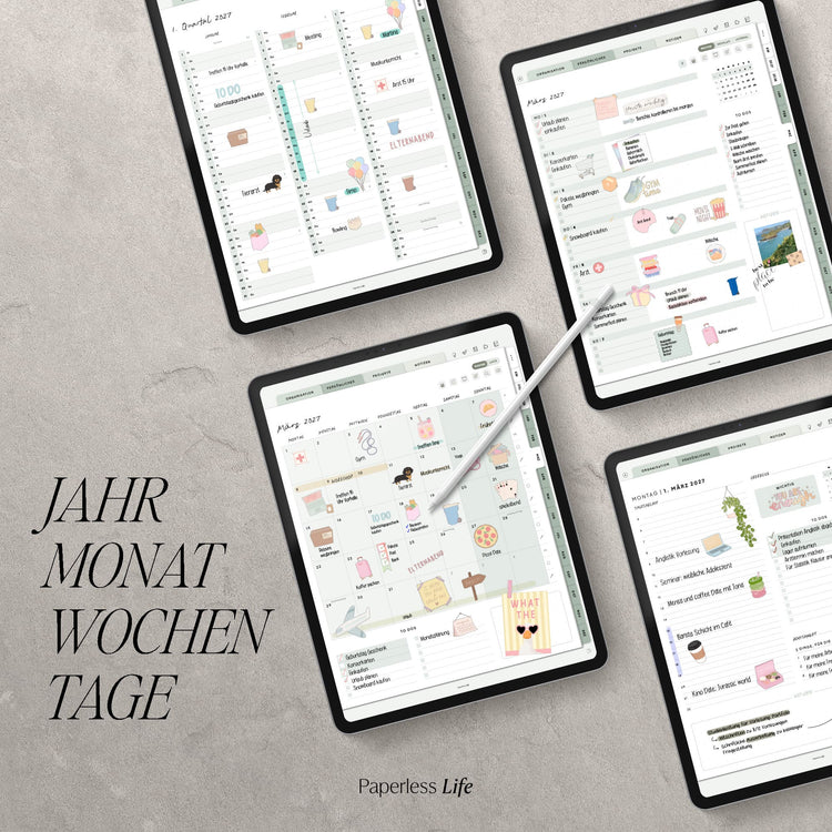 Digitaler Planer 2027 | Der Gamechanger