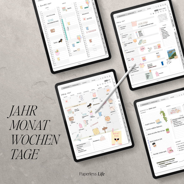 Digitaler Planer 2027 | Der Gamechanger
