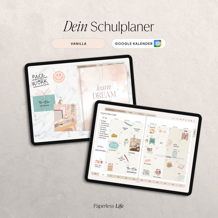 Digital Student Calendar 2025/26