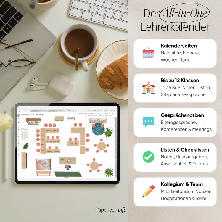 Digitaler Planer für die Schulleitung 26/27