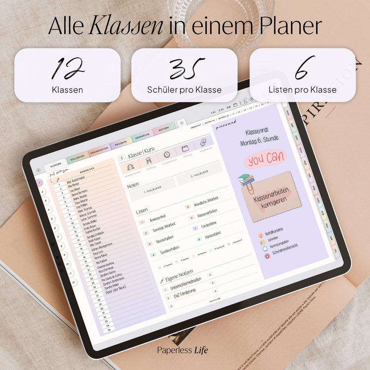 Digitaler Planer für die Schulleitung 26/27