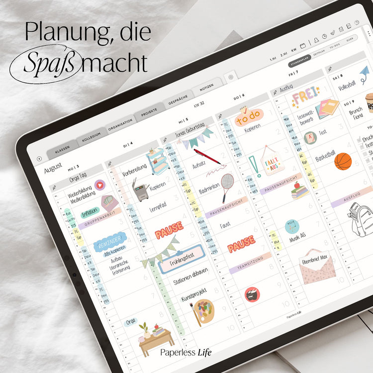 Digitaler Planer für die Schulleitung 26/27