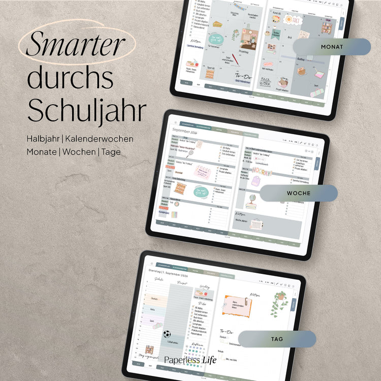 Digital Student Calendar 2025/26