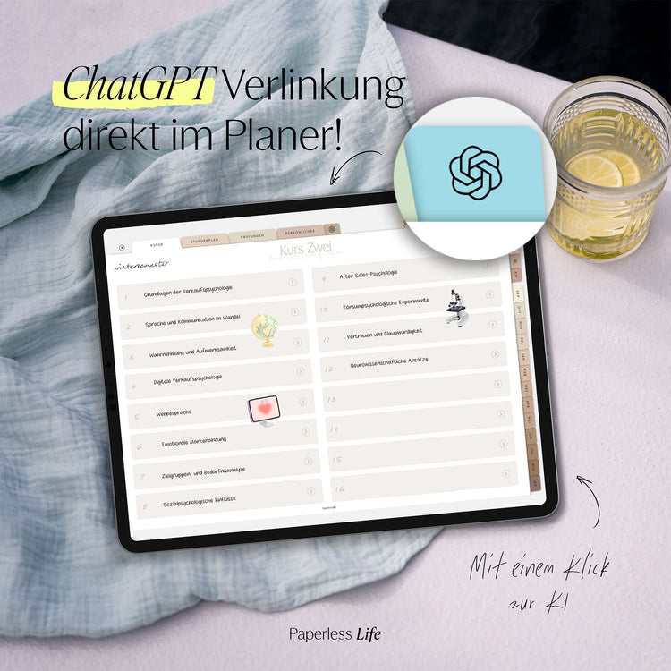 Digital Study Planner 2025/26 "Study-Buddy"