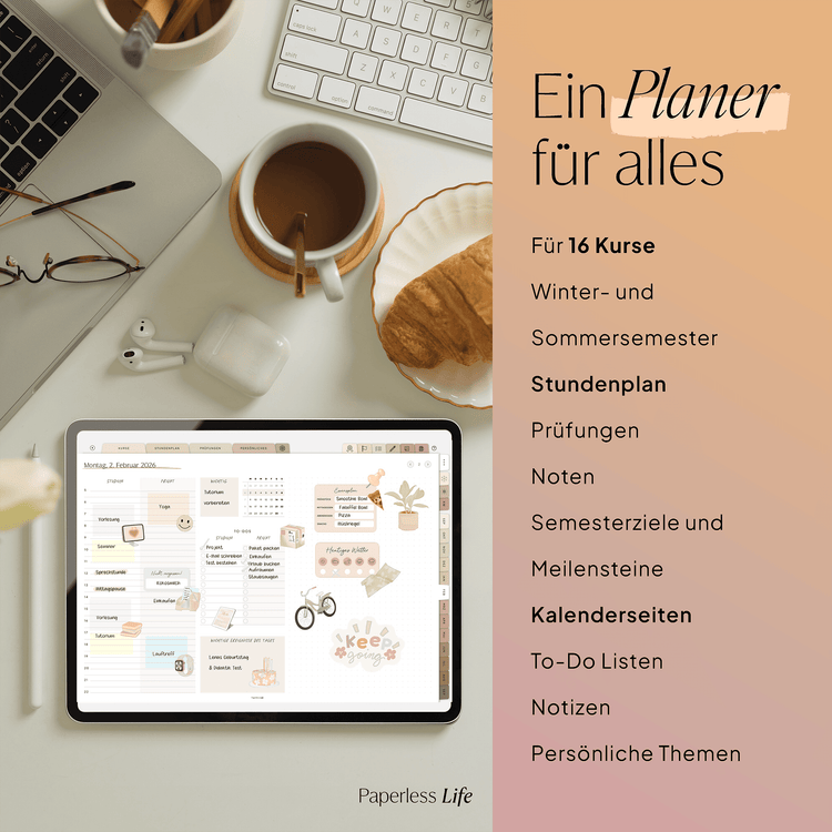 Digital Study Planner 2025/26 "Study-Buddy"