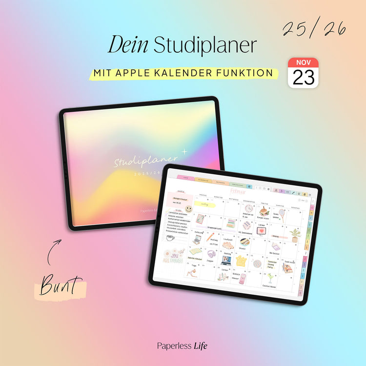 Digital Study Planner 2025/26 "Study-Buddy"