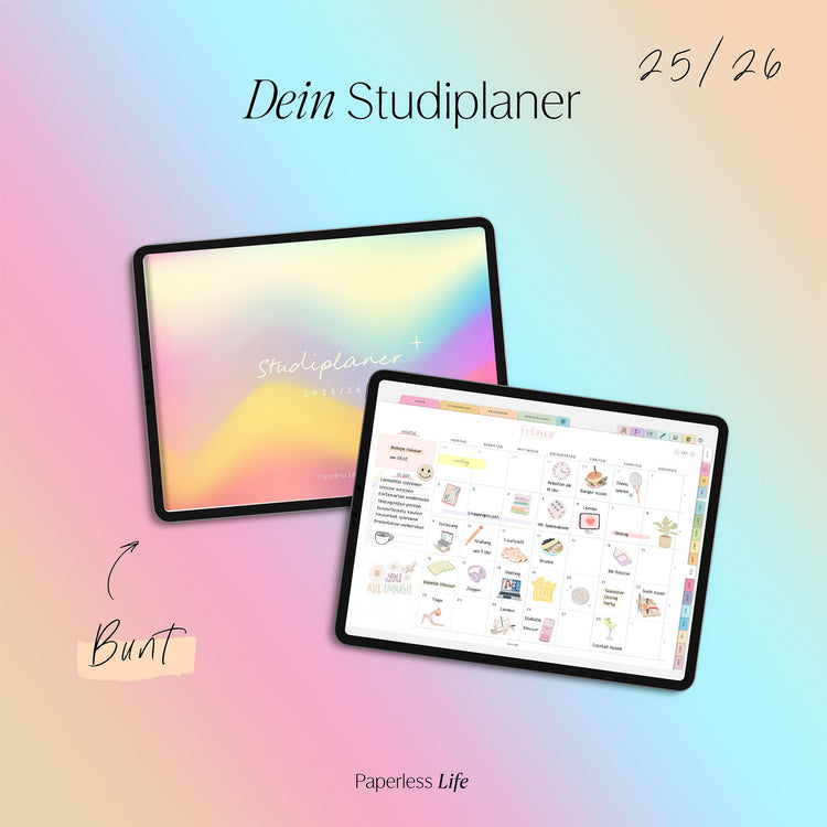 Digital Study Planner 2025/26 "Study-Buddy"