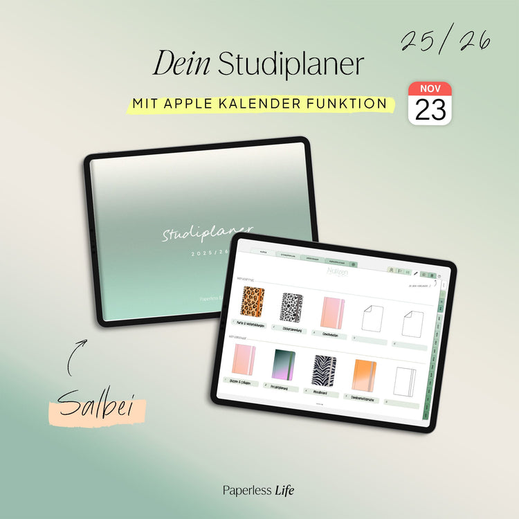 Digital Study Planner 2025/26 "Study-Buddy"