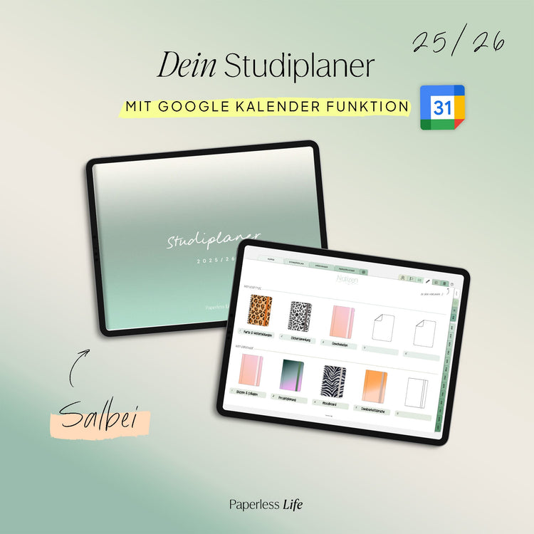 Digital Study Planner 2025/26 "Study-Buddy"
