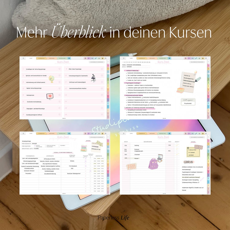 Digital Study Planner 2025/26 "Study-Buddy"