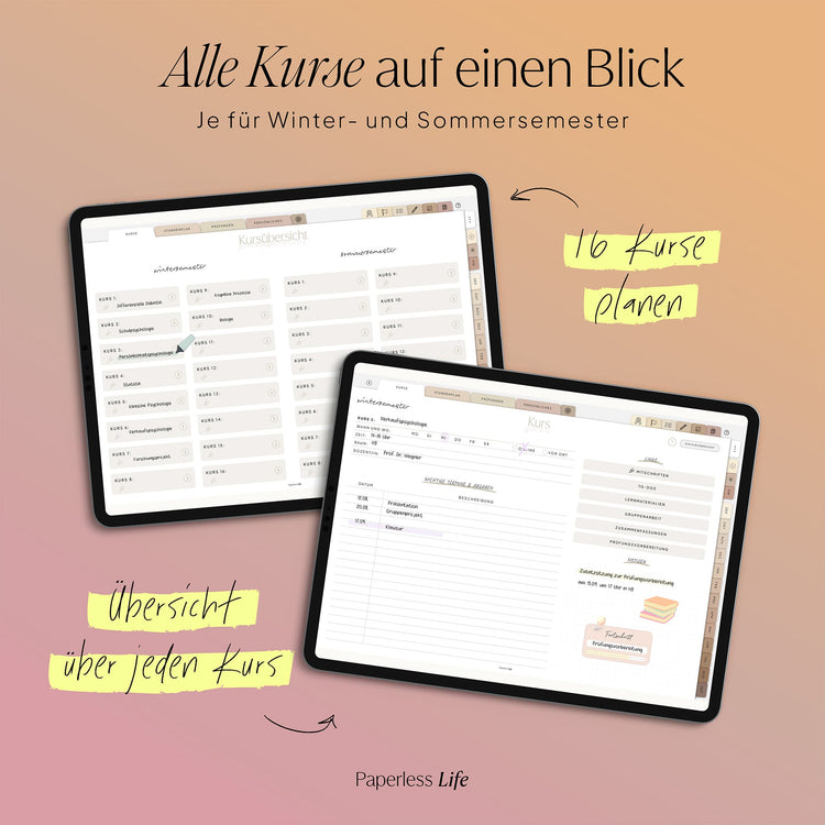 Digital Study Planner 2025/26 "Study-Buddy"