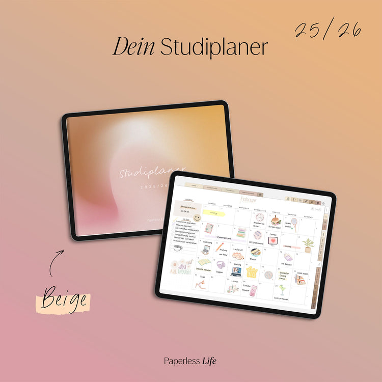 Digital Study Planner 2025/26 "Study-Buddy"