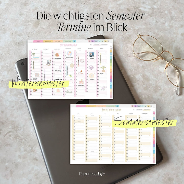 Digital Study Planner 2025/26 "Study-Buddy"