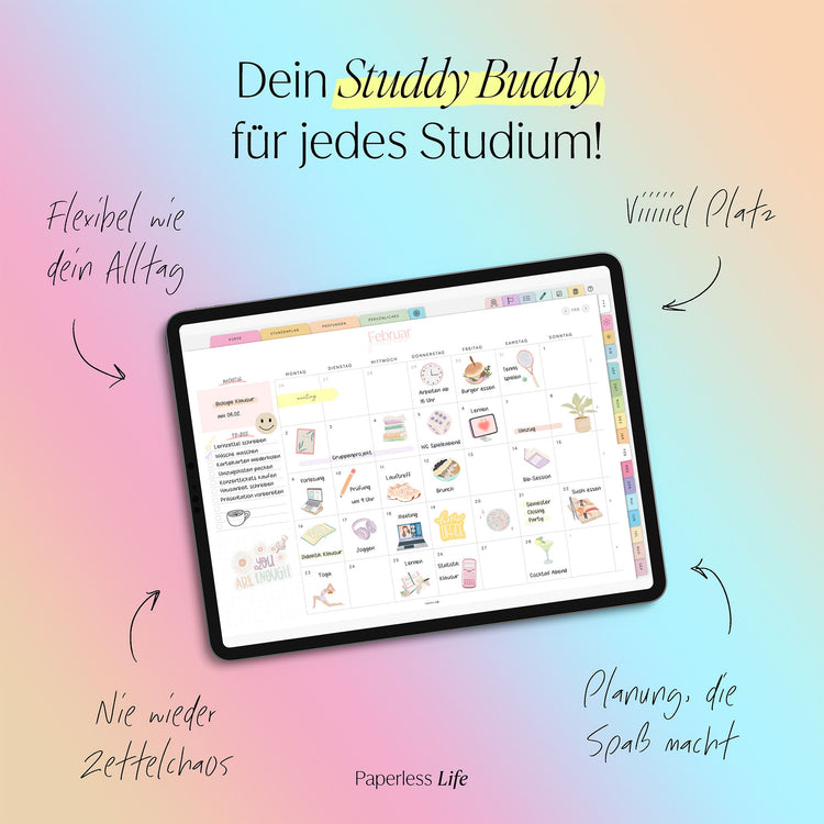 Digital Study Planner 2025/26 "Study-Buddy"
