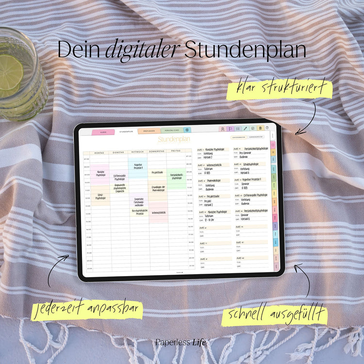 Digital Study Planner 2025/26 "Study-Buddy"