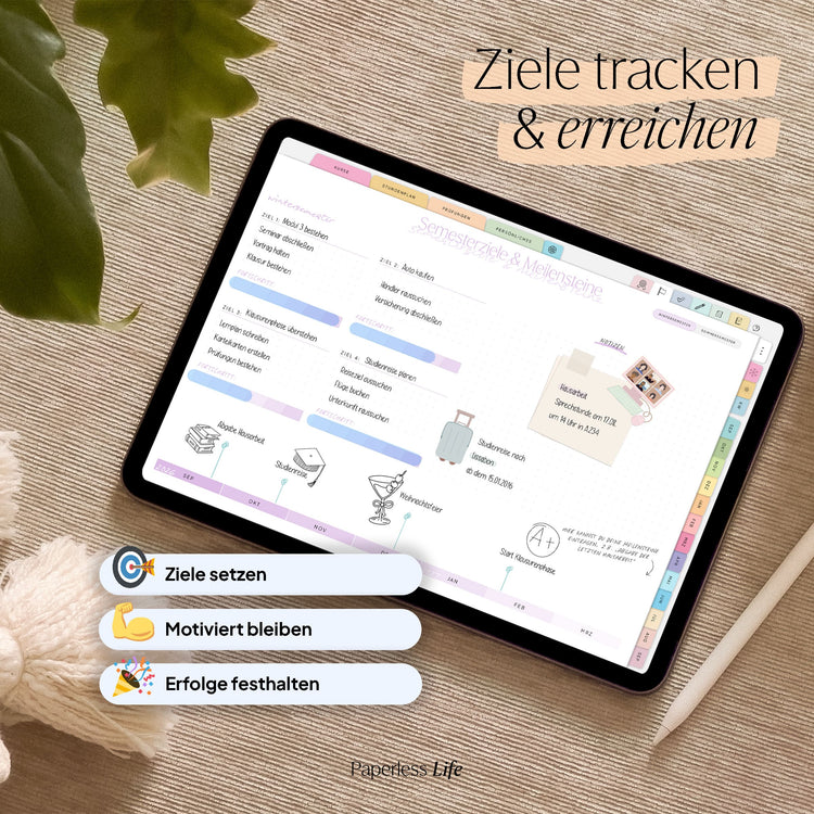 Digital Study Planner 2025/26 "Study-Buddy"