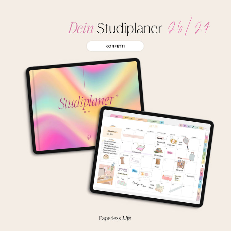 Digital Study Planner 2025/26 "Study-Buddy"