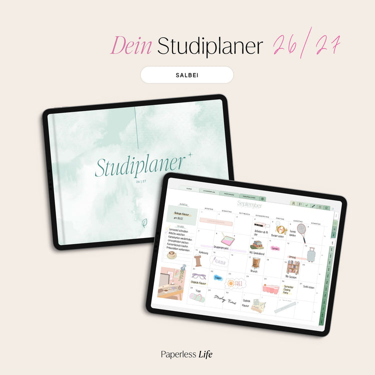 Digital Study Planner 2025/26 "Study-Buddy"