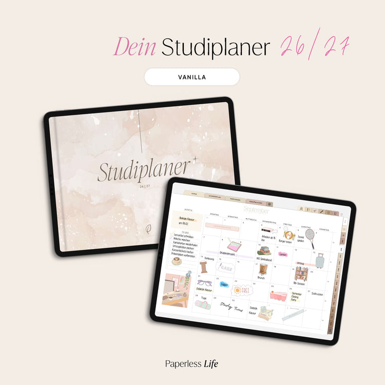 Digital Study Planner 2025/26 "Study-Buddy"